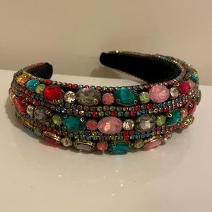 Multicolored Rhinestone headband